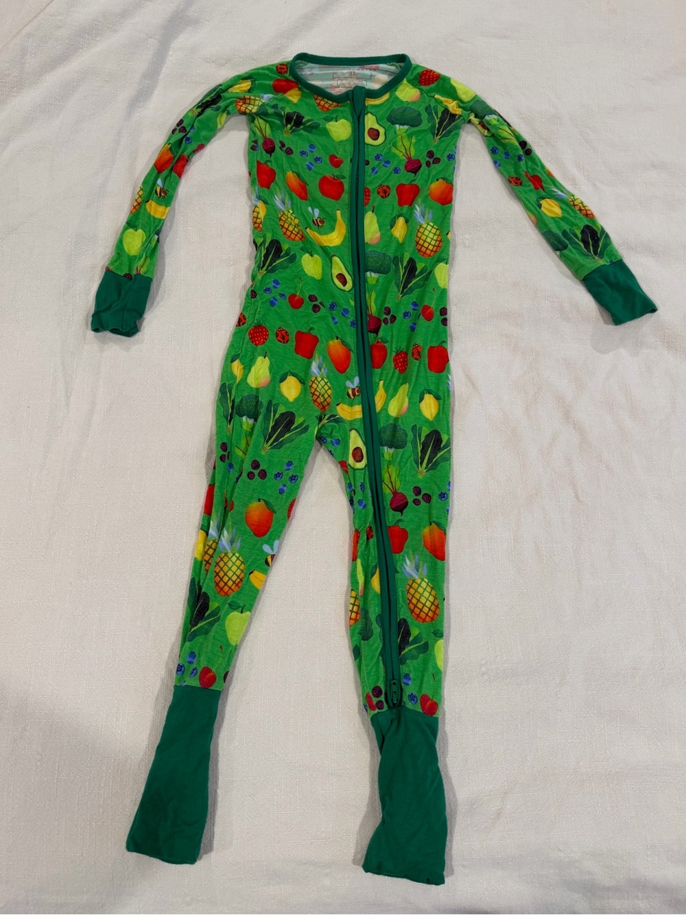 Little Sleepies Once Upon A Farm Zip Up Pajamas